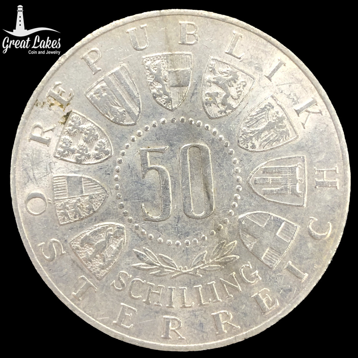 1964 Austria 50 Schilling