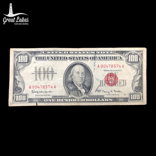 1966 $100 Legal Tender (Low Premium)