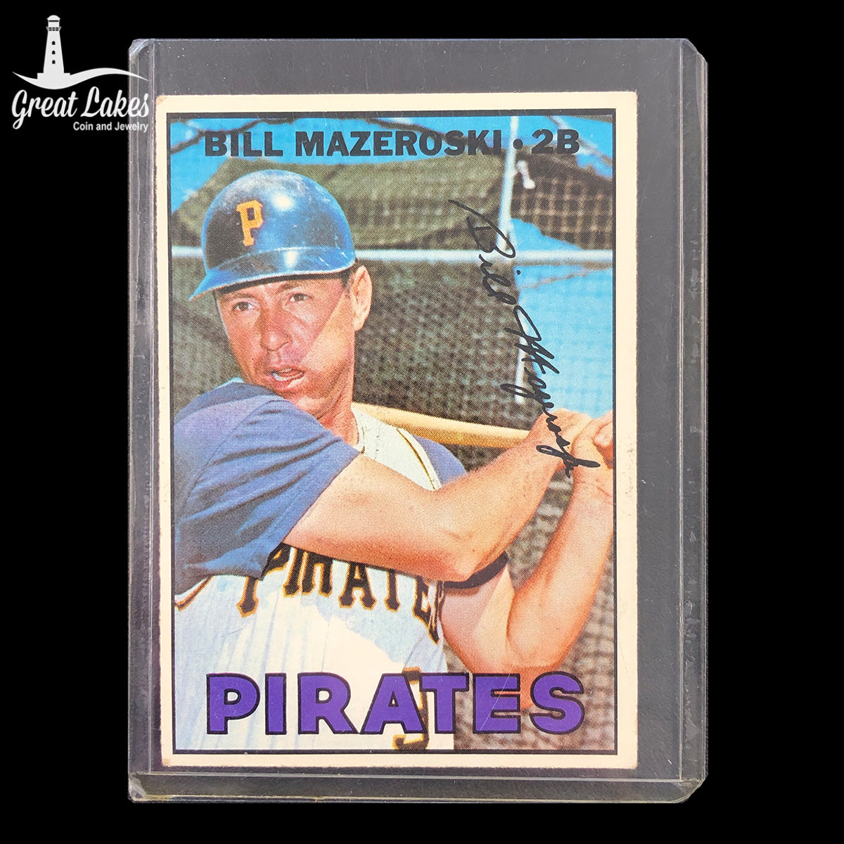 1967 Topps Bill Mazeroski Card #510
