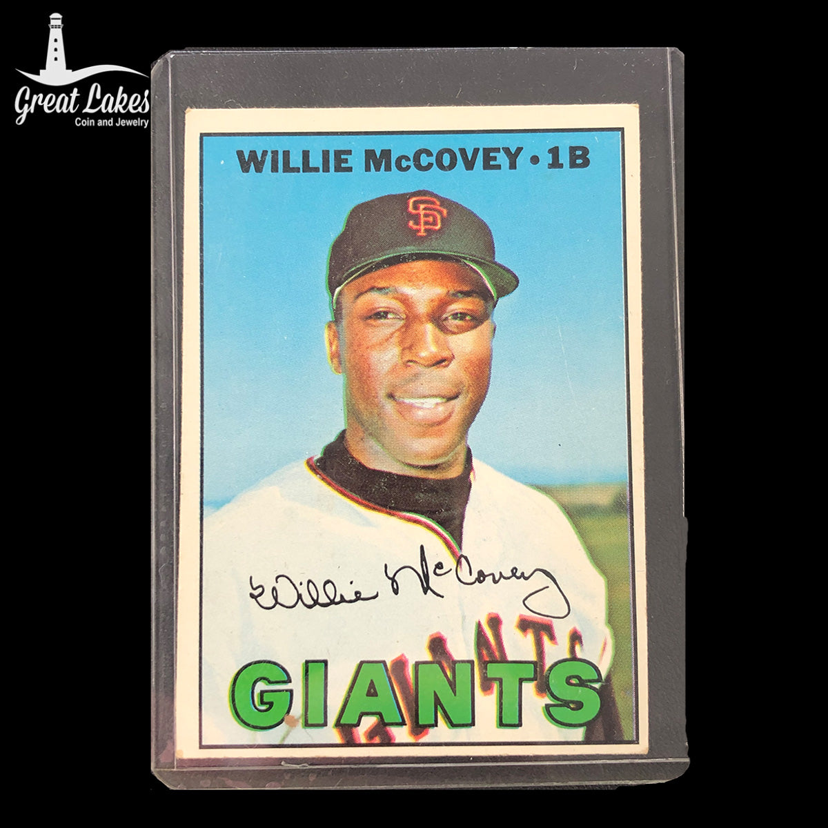 1967 Topps Willie McCovey Card #480
