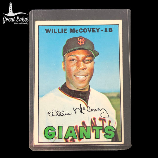 1967 Topps Willie McCovey Card #480
