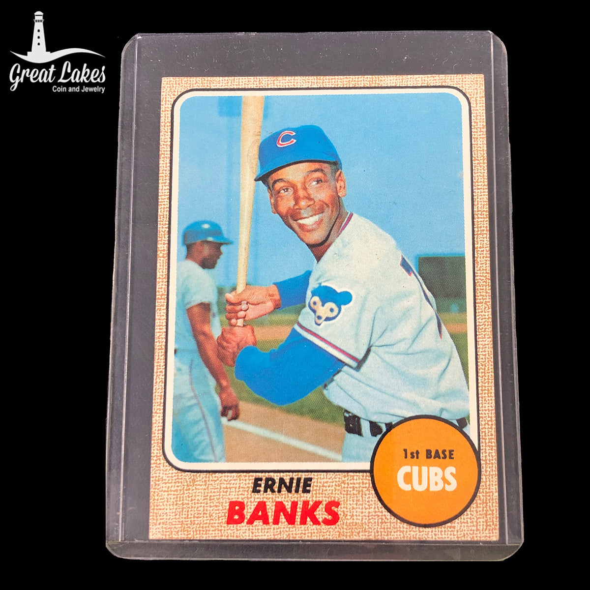 1968 Topps Ernie Banks Card #355