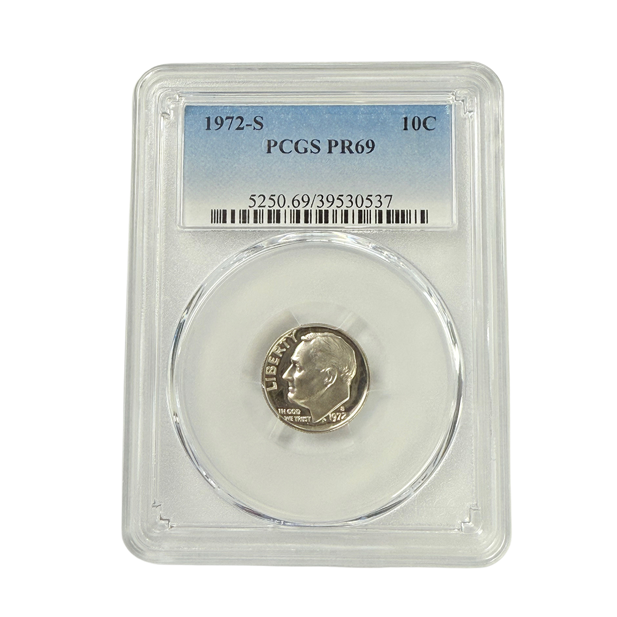 1972-S Roosevelt Dime PCGS PR69