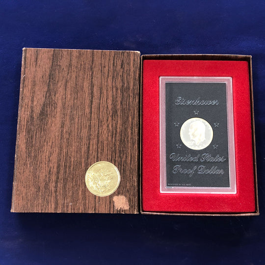 1973-S Proof 40% Silver Eisenhower Dollar