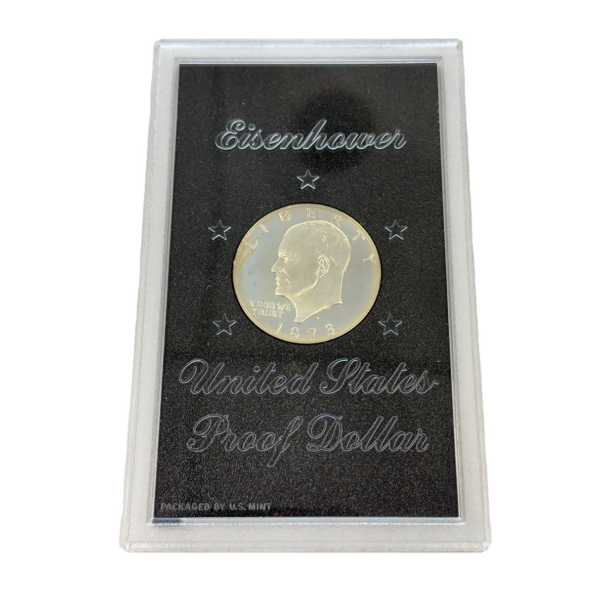 1973-S Eisenhower 40% Proof Silver Dollar (Lens Only)