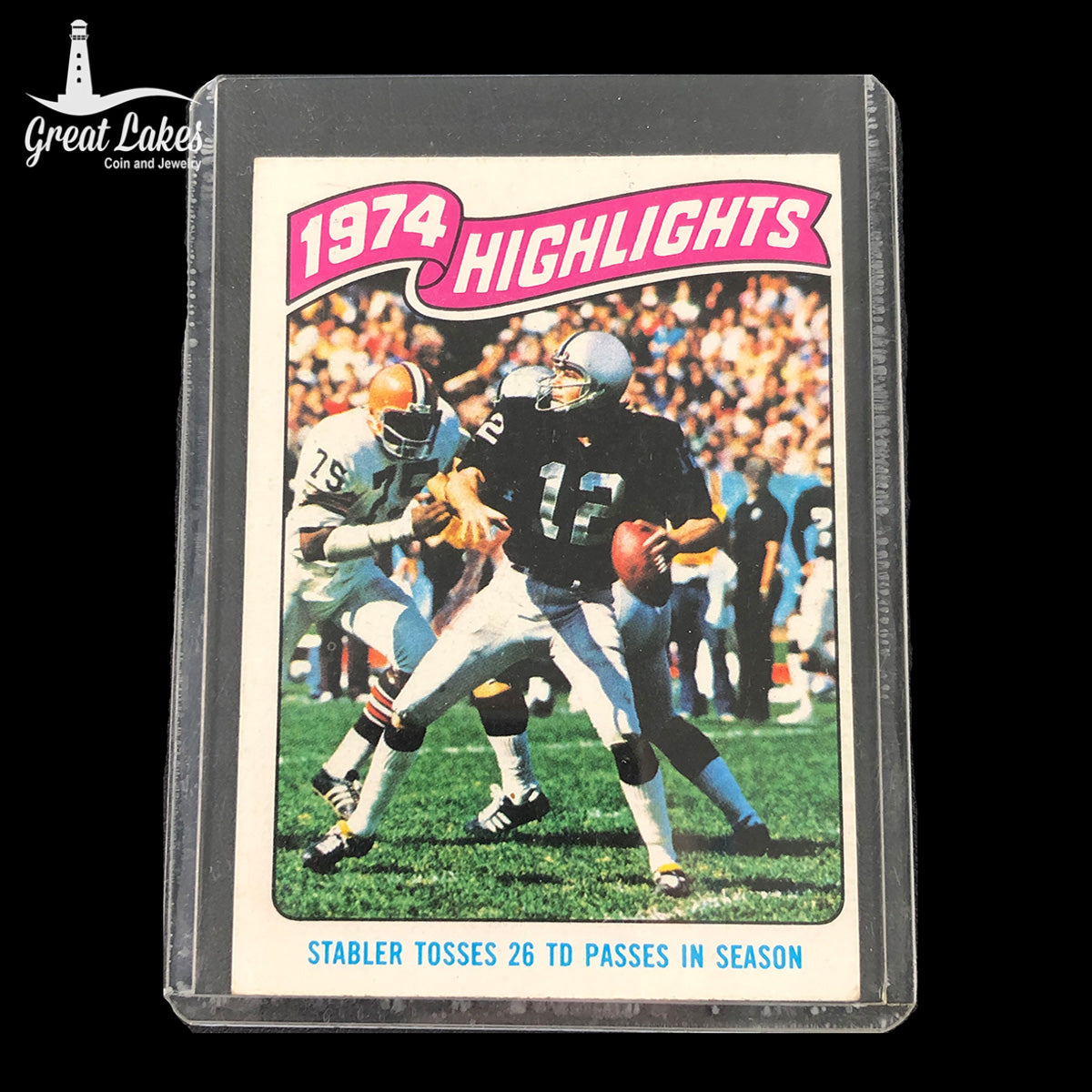 1975 Topps Ken Stabler Card #458