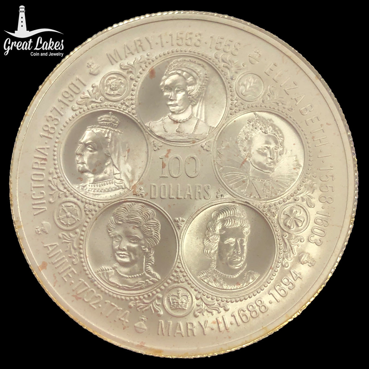 1975 $100 Cayman Islands Gold Coin