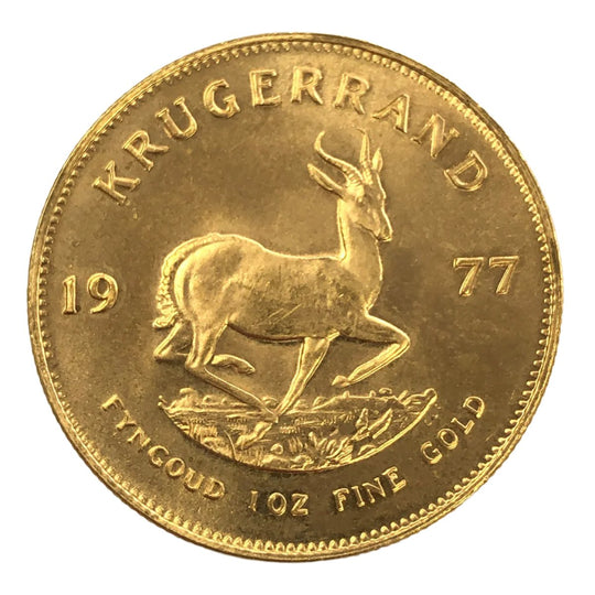 1977 South African 1 oz Gold Krugerrand (Secondary)