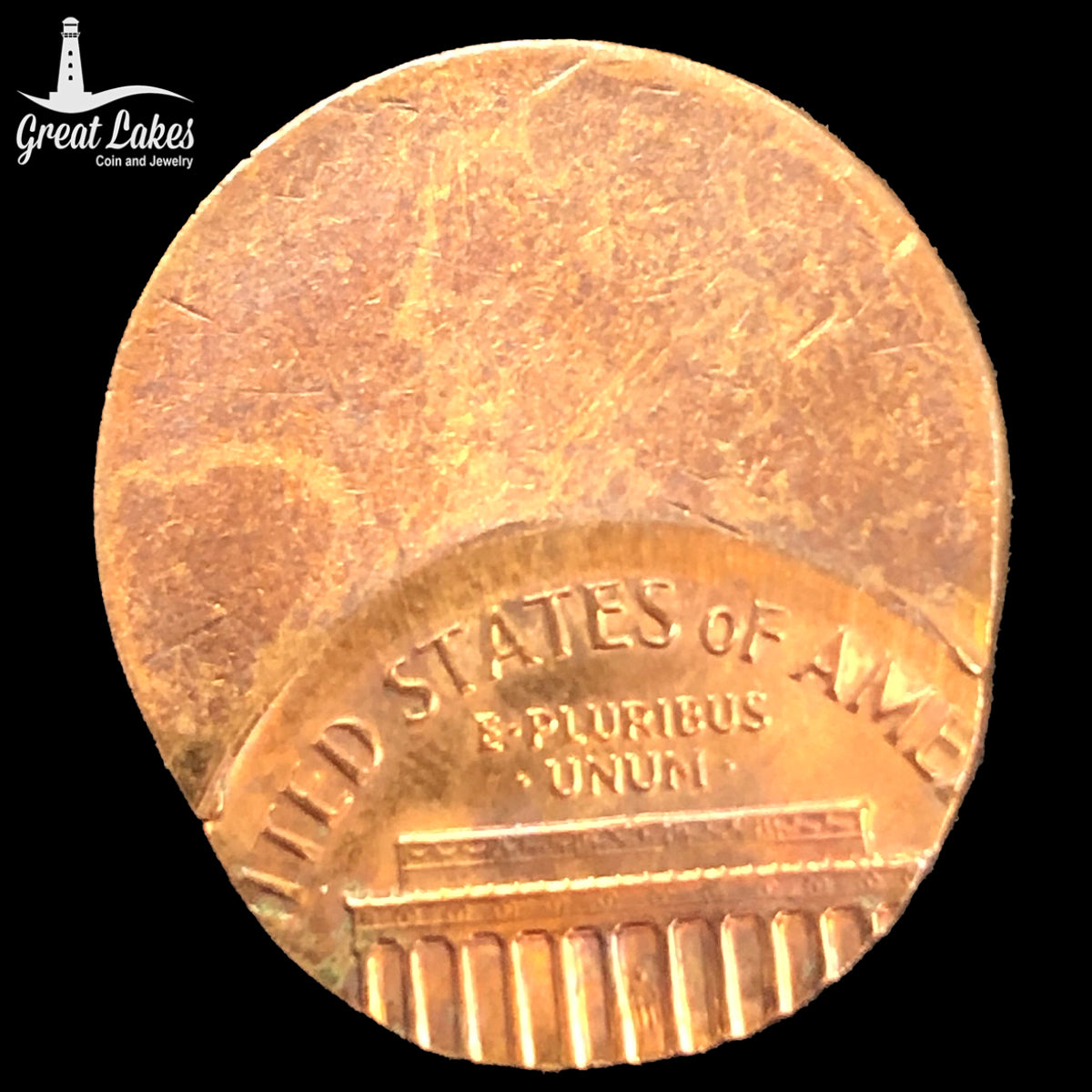 1977 Off Center Lincoln Memorial Cent (AU)