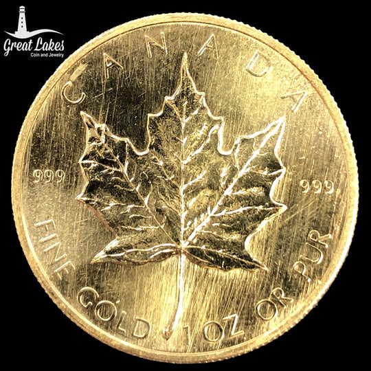 1980 Canadian 1 oz Gold Maple