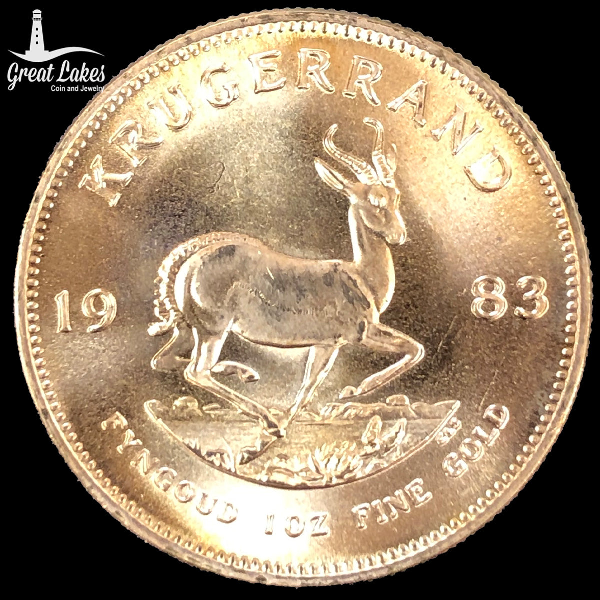 1983 1 oz Gold Krugerrand (BU)