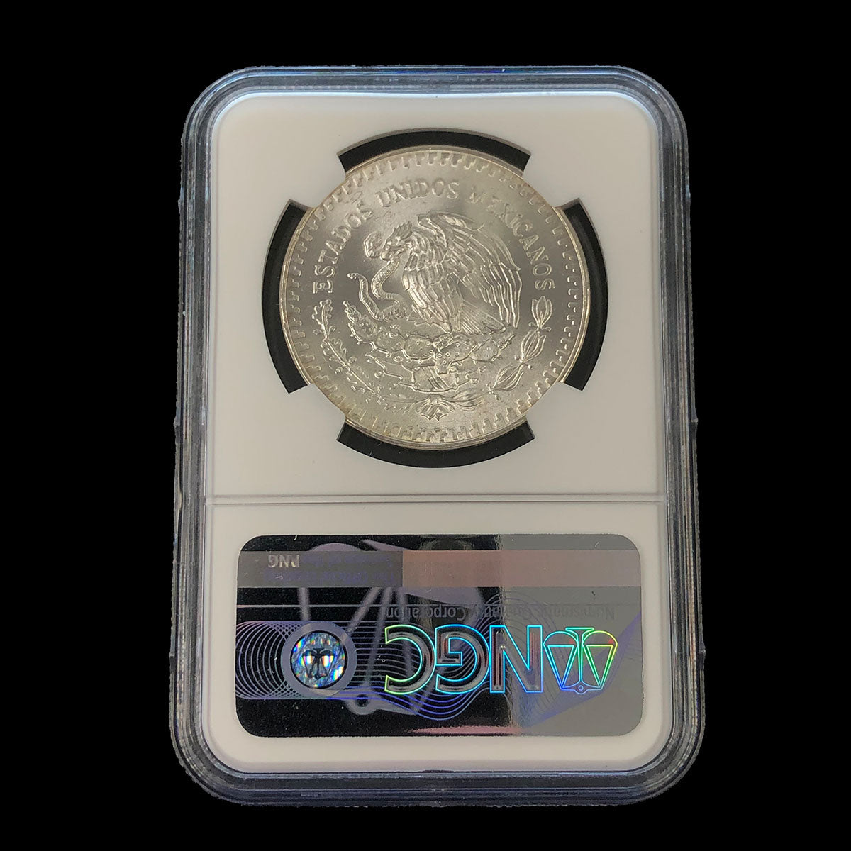 1985 Mexican 1 oz Silver Libertad NGC MS66