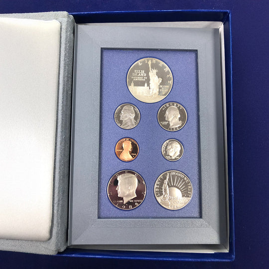 1986-S U.S. Mint Prestige Set (With Box Missing CoA)