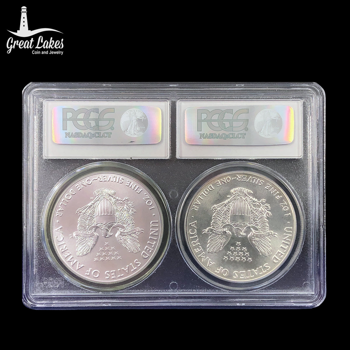 1986 2016 30th Anniversary 1 oz American Silver Eagle Set PCGS MS69