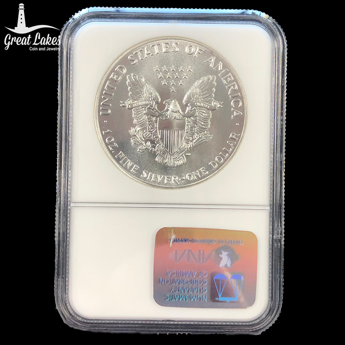 1986 1 oz American Silver Eagle NGC MS69