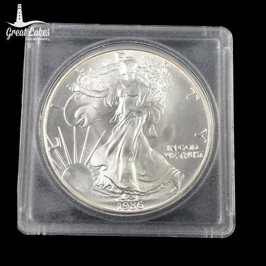 1986 American Silver Eagle (BU)