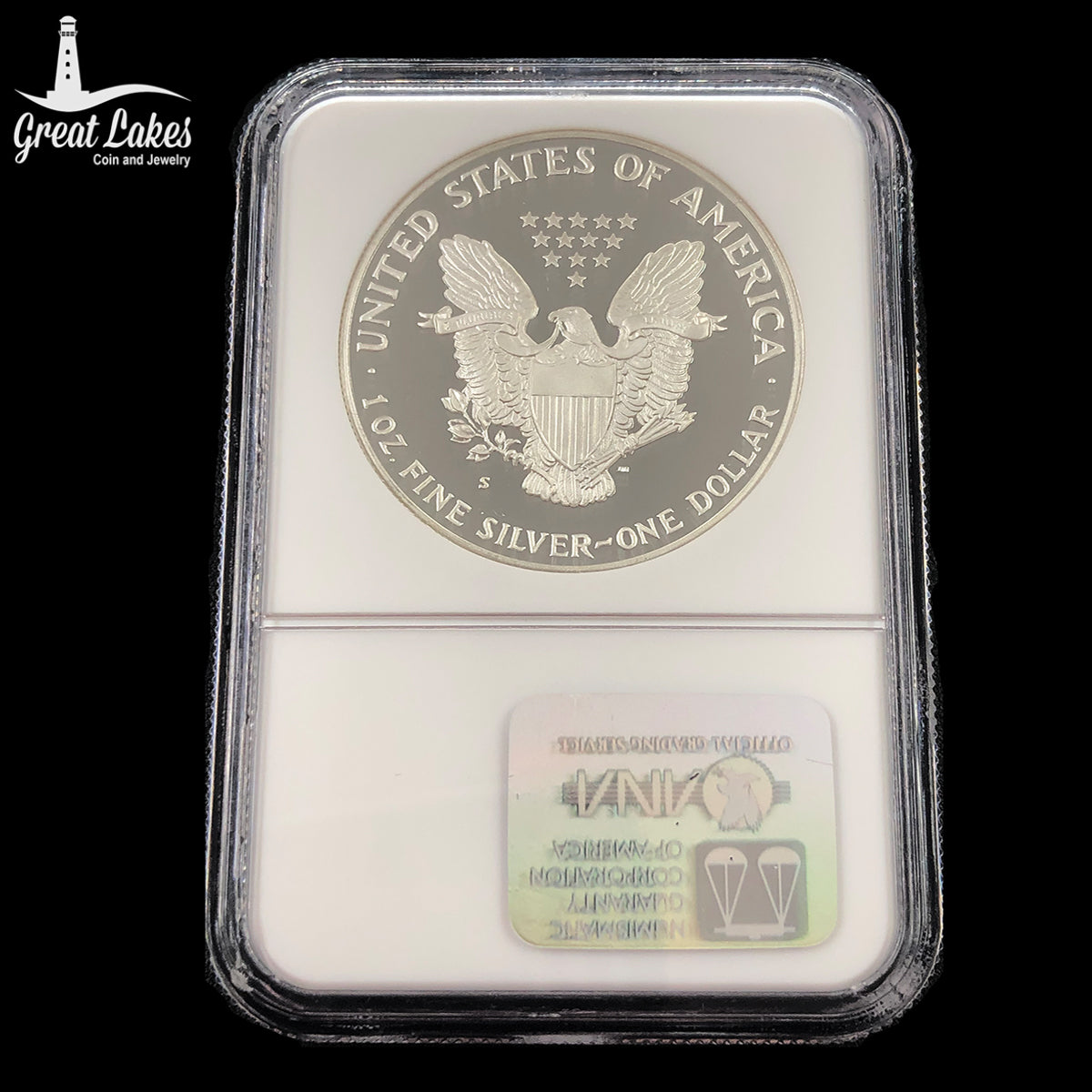 1986 Proof 1 oz American Silver Eagle NGC PF69 Ultra Cameo