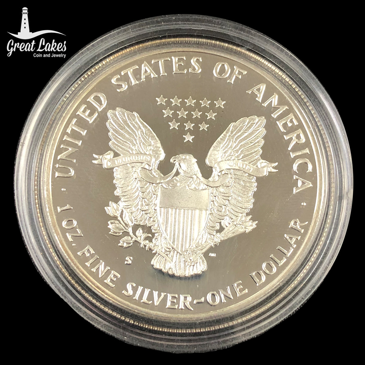 1987-S Proof 1 oz American Silver Eagle (Cap Only)