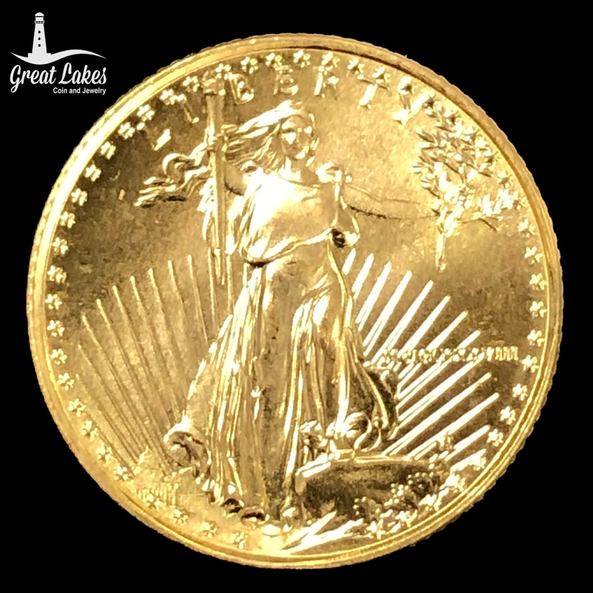 1988 1/10 American Gold Eagle (BU)