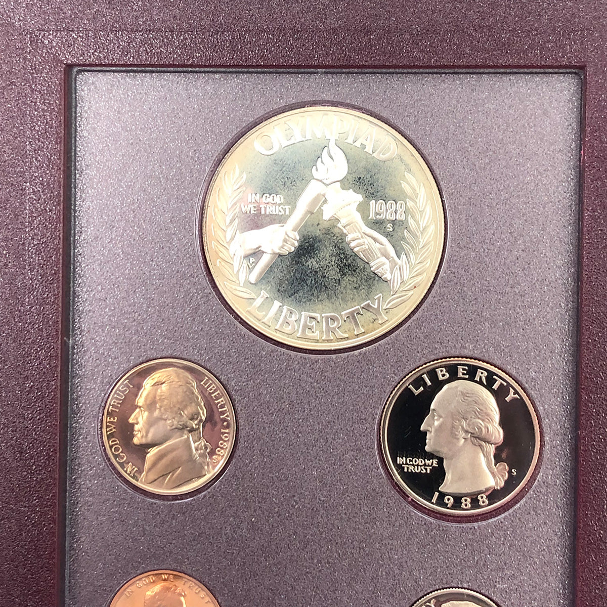 1988 U.S. Mint Prestige Proof Set (With Box & CoA)