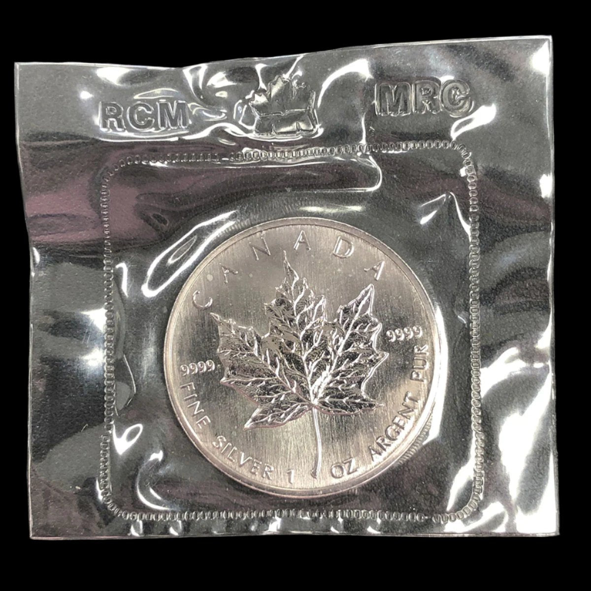 1989 Canadian 1 oz Silver Maple (BU)