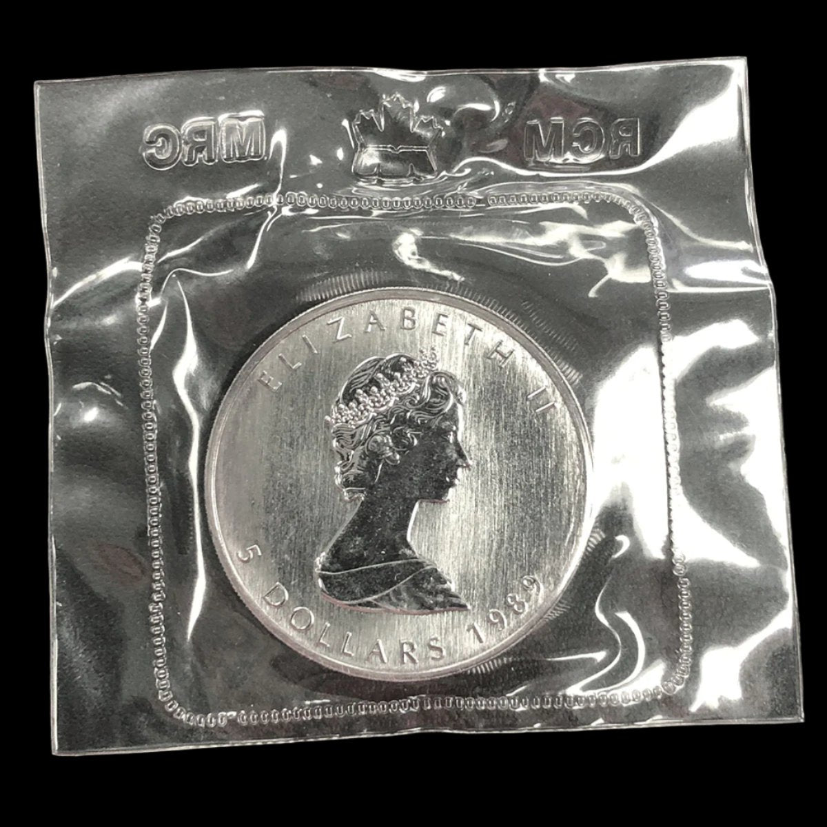 1989 Canadian 1 oz Silver Maple (BU)