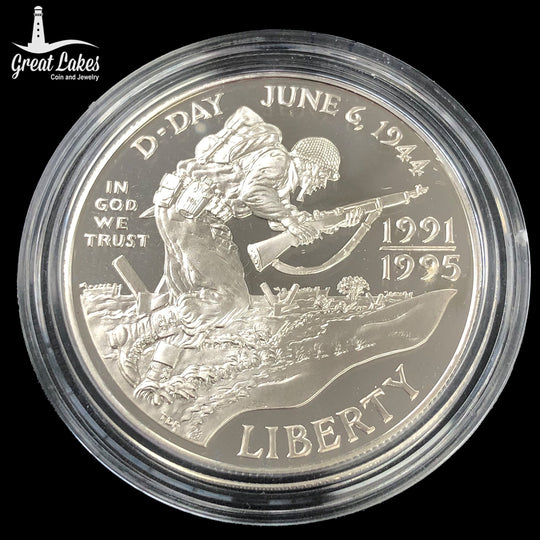 1991-1995-W $1 World War II Proof (Cap Only)