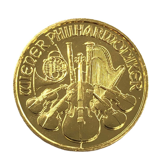 1991 Austrian 1/10 oz Gold Philharmonic