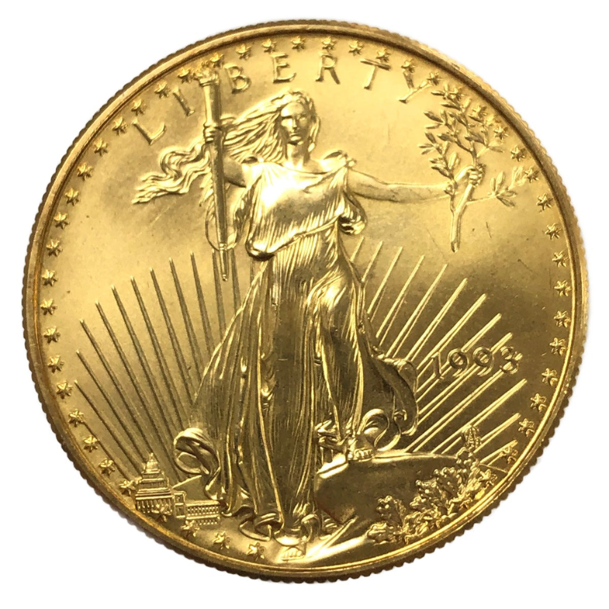 1993 1 oz American Gold Eagle (BU)