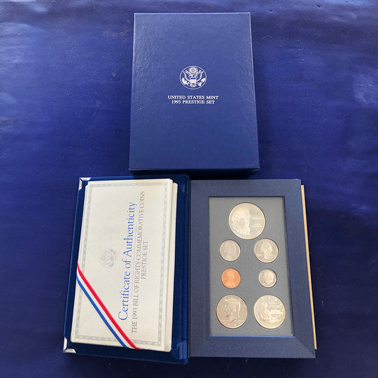 1993 U.S. Mint Prestige Proof Set (With Box & CoA)