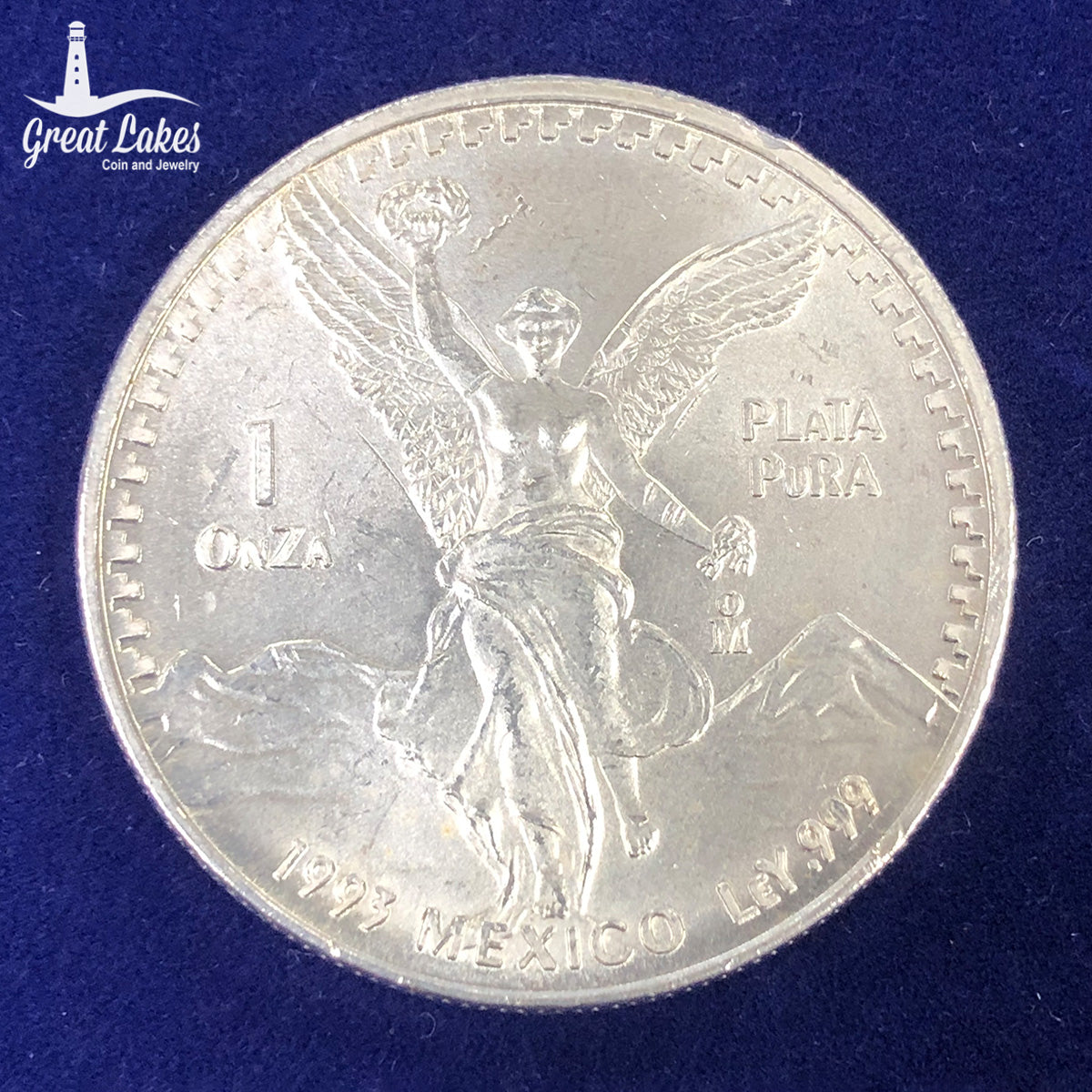 1993 Mexican 1 oz Silver Libertad