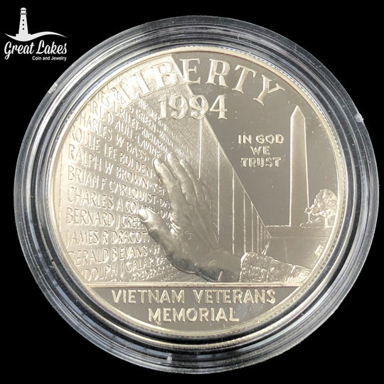 1994-P $1 Vietnam Proof (Cap Only)