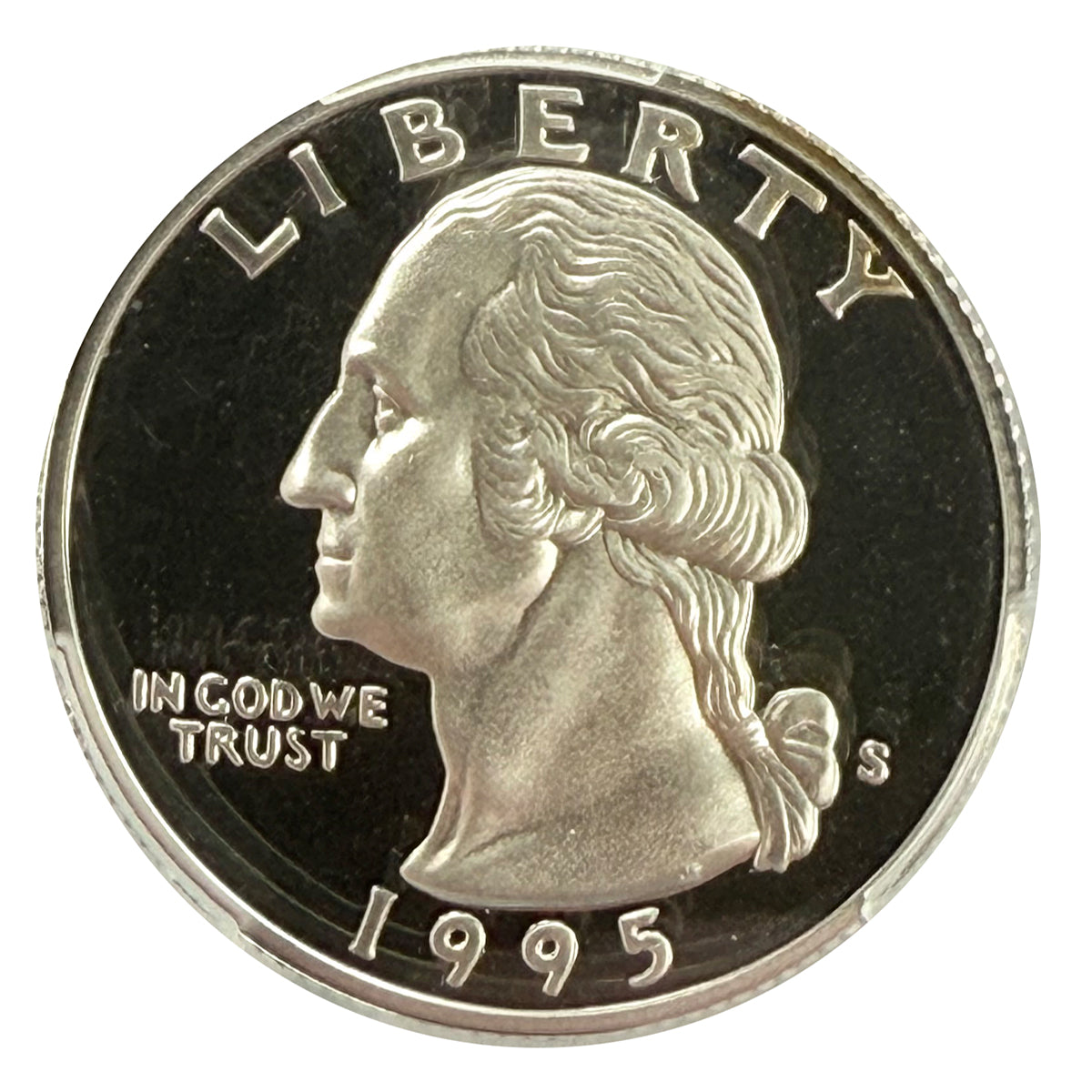1995-S Washington Quarter PCGS PR69 DCAM