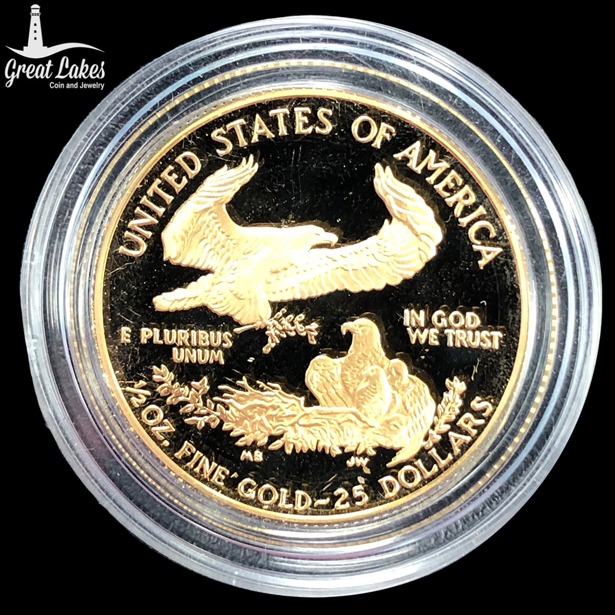 1995-W Proof 1/2 oz American Gold Eagle (In Cap Only)
