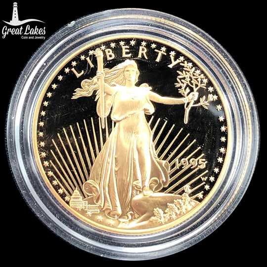 1995-W Proof 1 oz American Gold Eagle (In Cap Only)