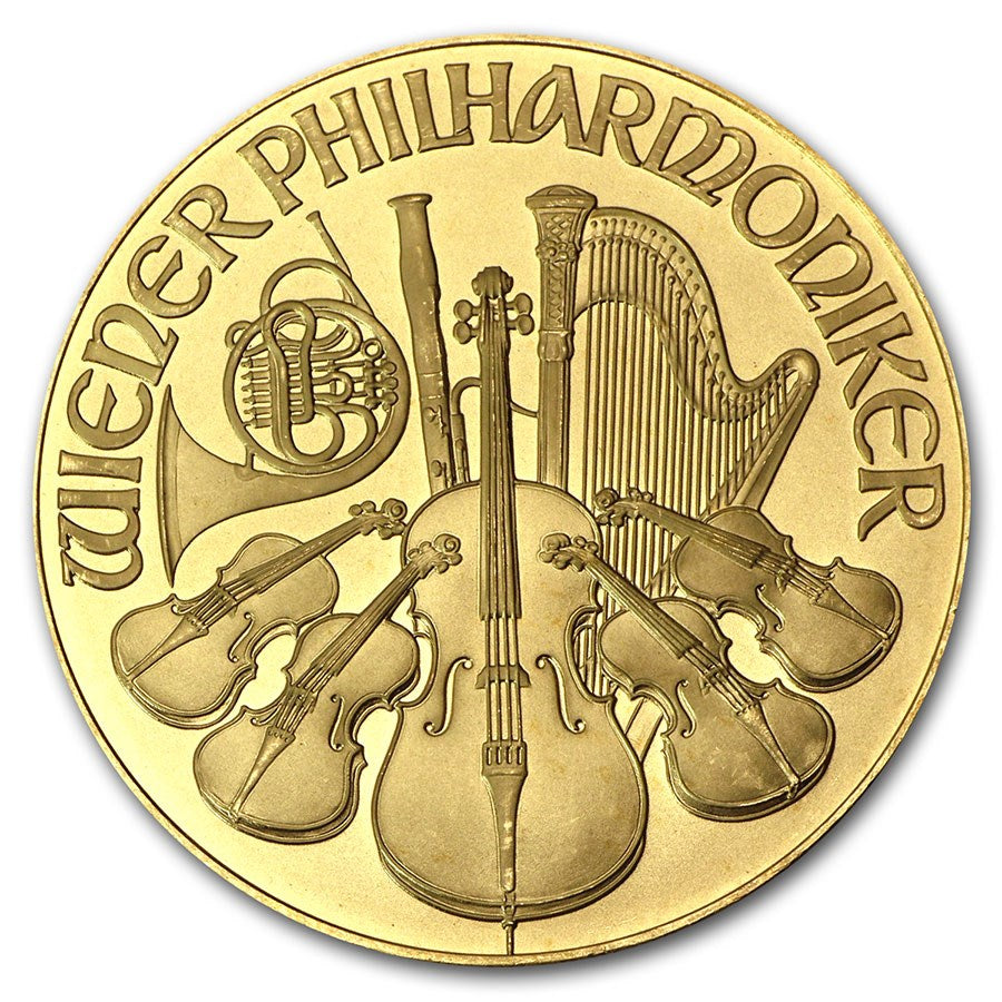 1995 Austrian 1 oz Gold Philharmonic (BU)