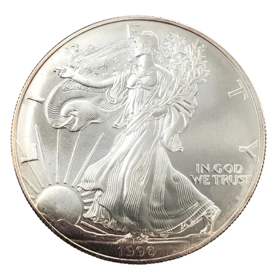 1996 American Silver Eagle (BU)