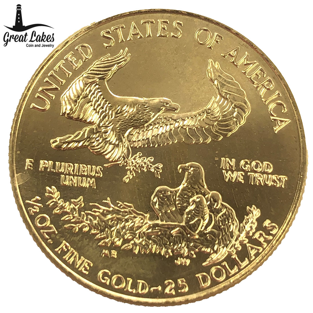 1998 1/2 oz American Gold Eagle (BU)