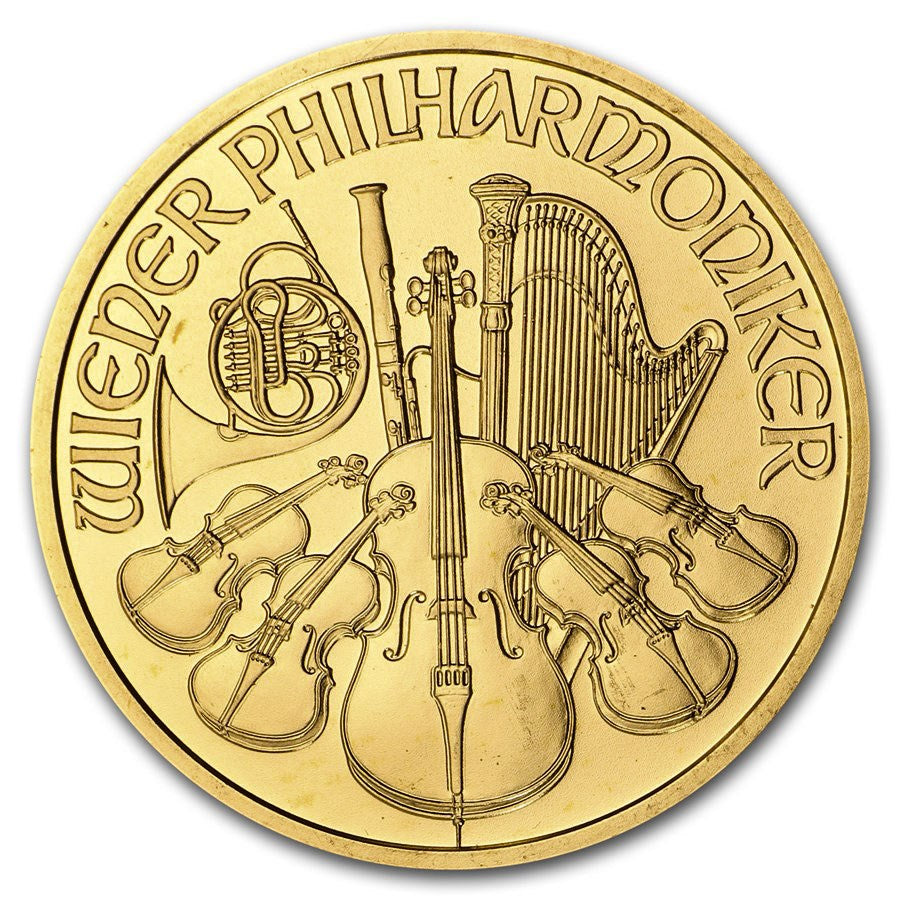 1998 Austrian 1 oz Gold Philharmonic (BU)