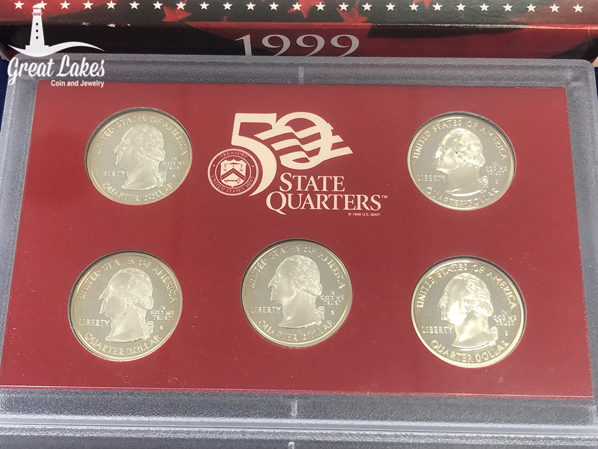 1999-S United States Silver Proof Set