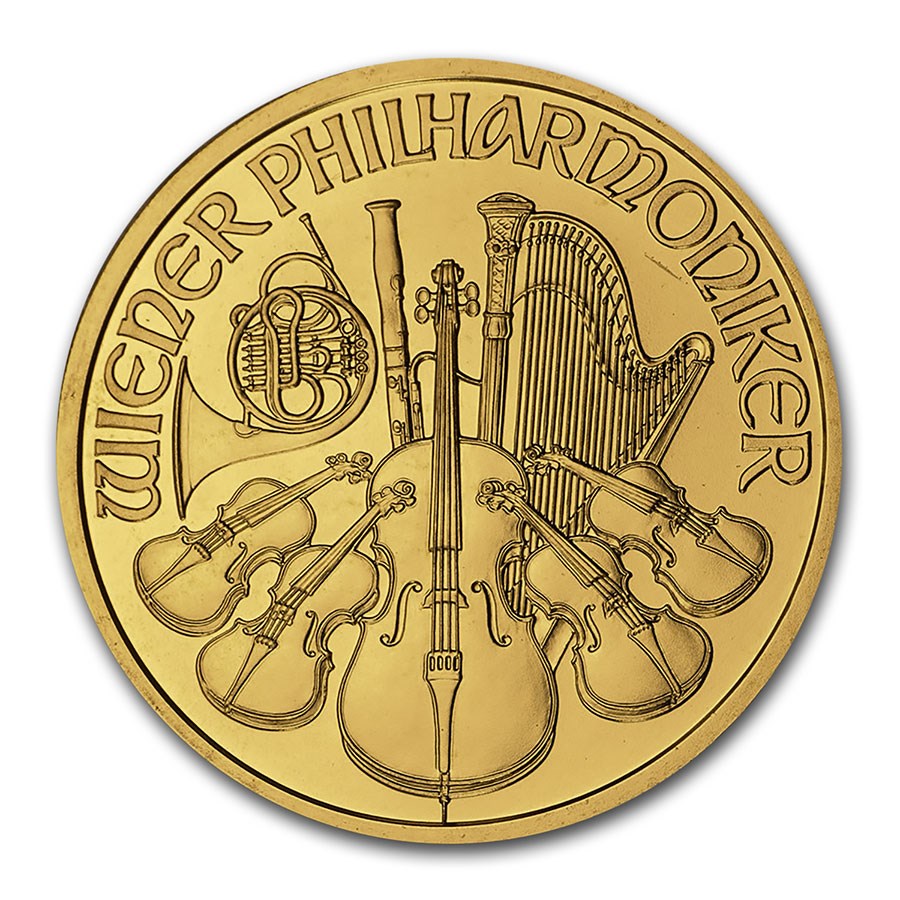 1999 Austrian 1 oz Gold Philharmonic (BU)