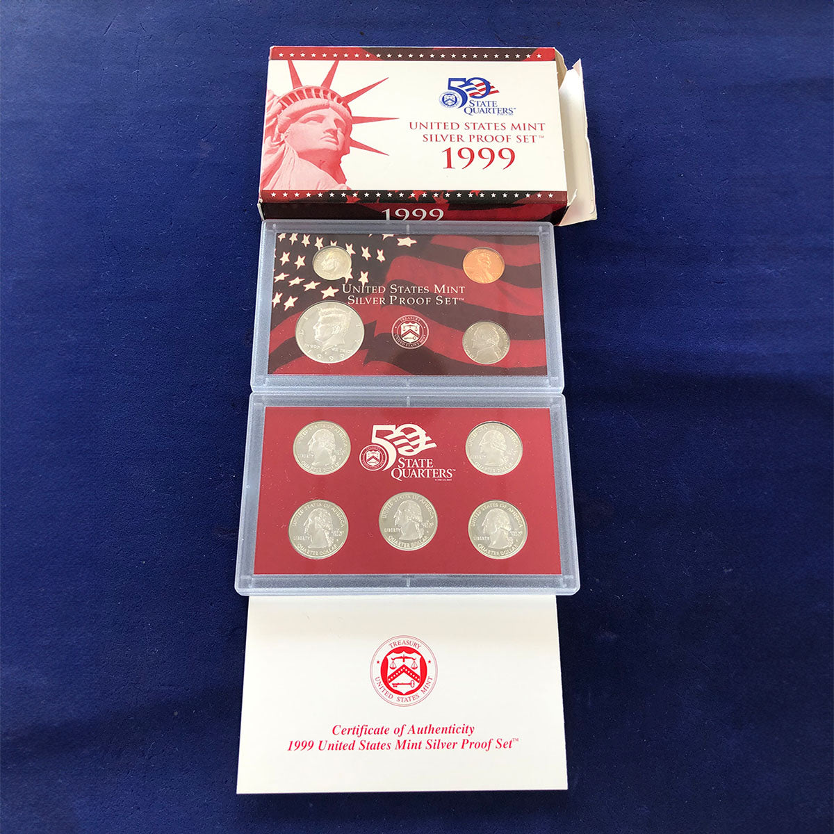 1999 Silver Proof Set