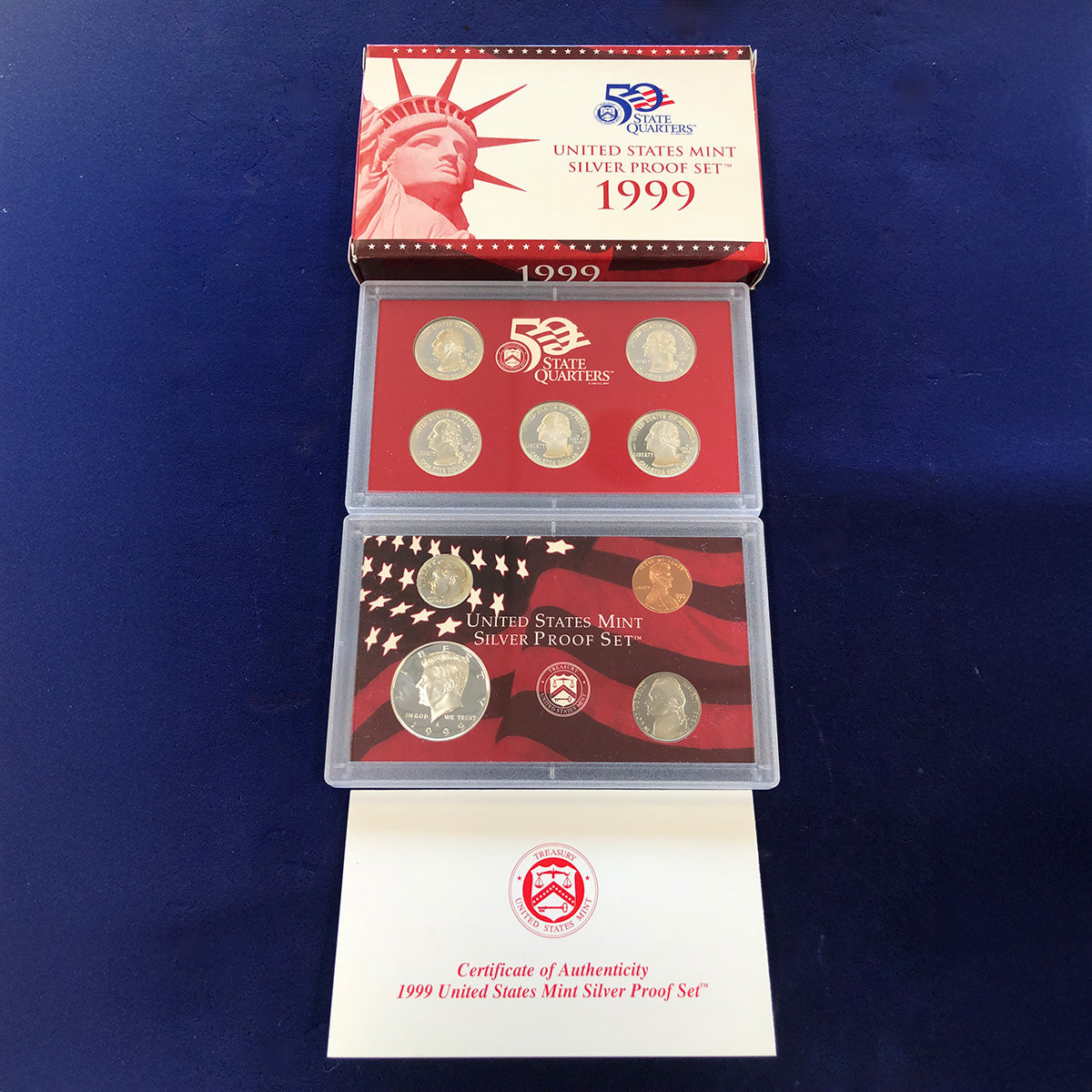 1999 Silver Proof Set