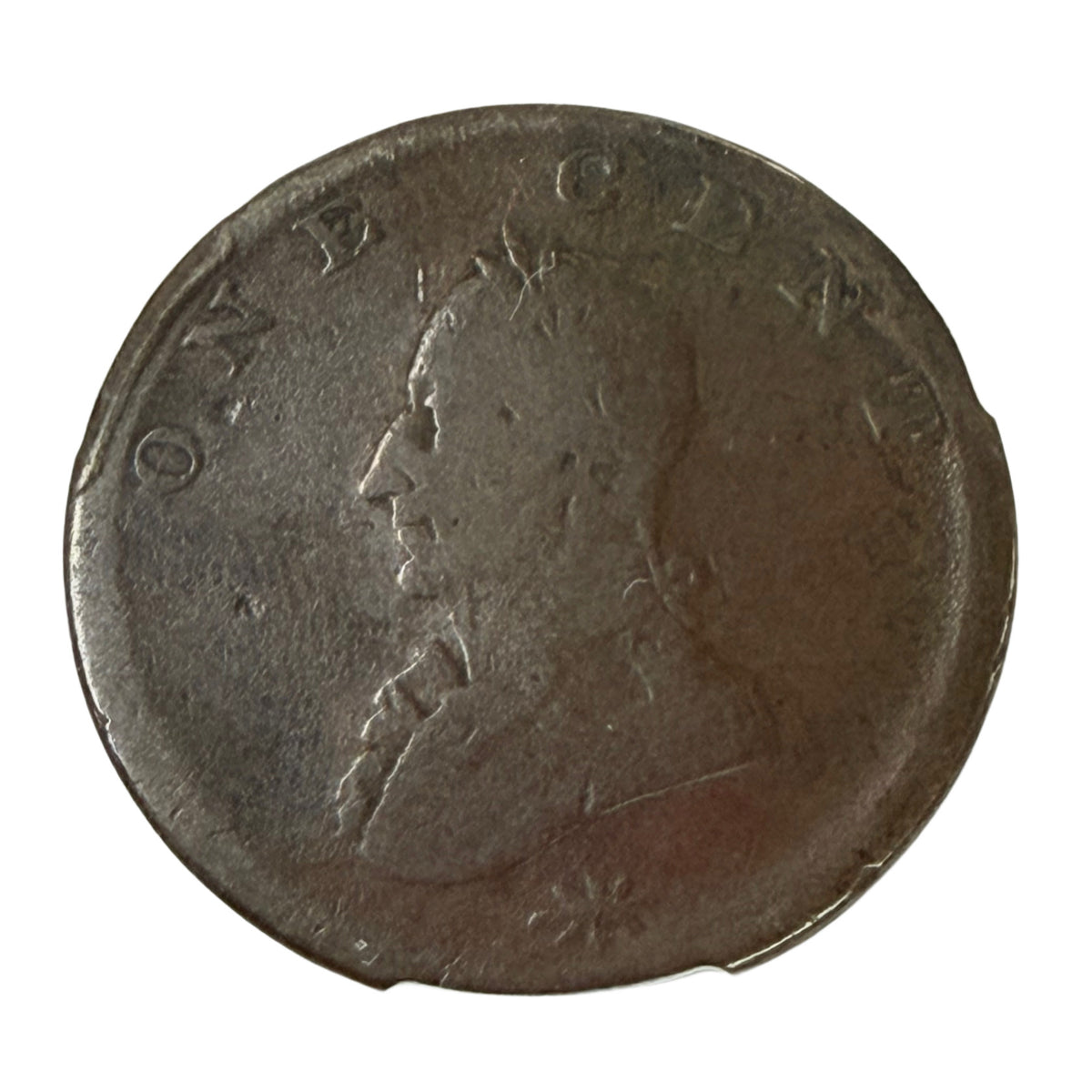 Undated (c. 1820) Washington Double Head Colonial Cent Token PCGS VG08
