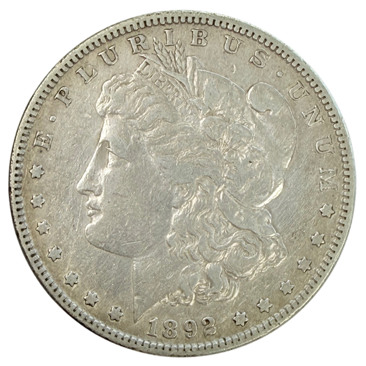 1892-S Morgan Silver Dollar (VF Details)
