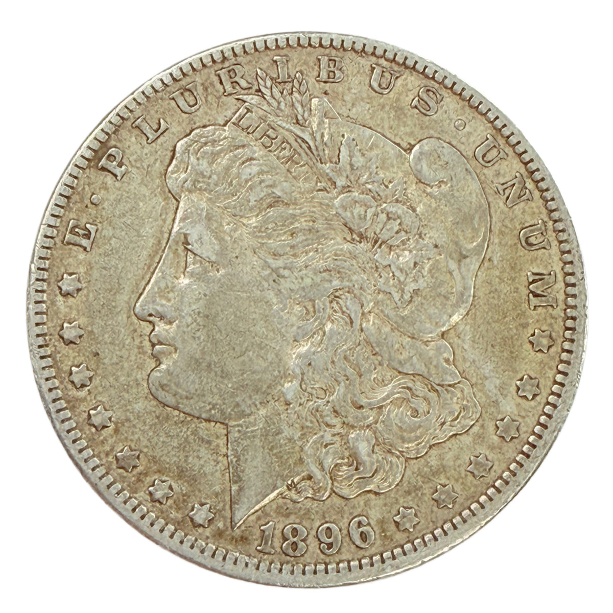 1896-O Morgan Silver Dollar (XF)