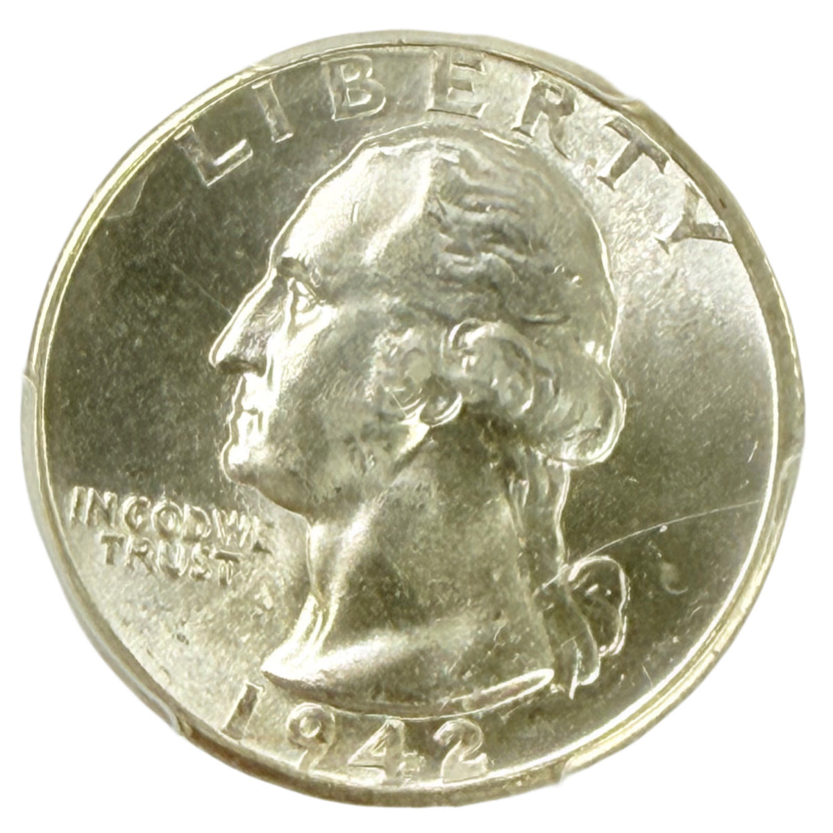 1942-D Washington Quarter PCGS MS66