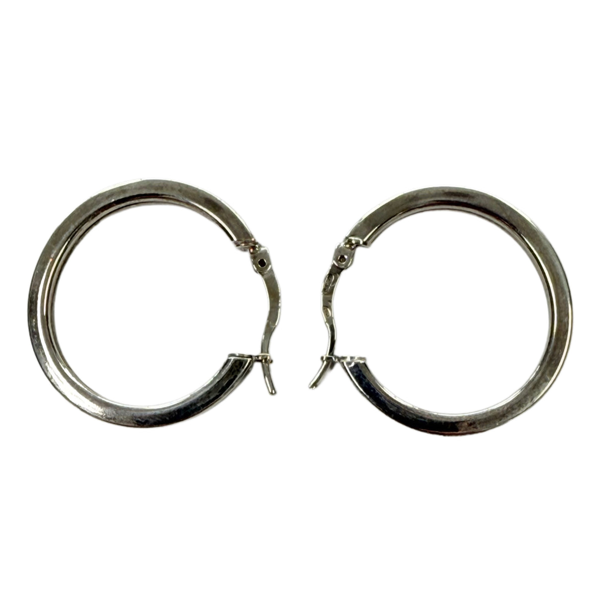 Silver Hoop Earrings