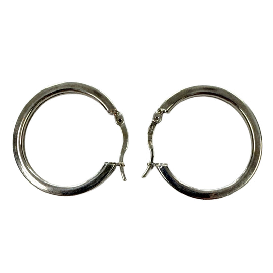 Silver Hoop Earrings