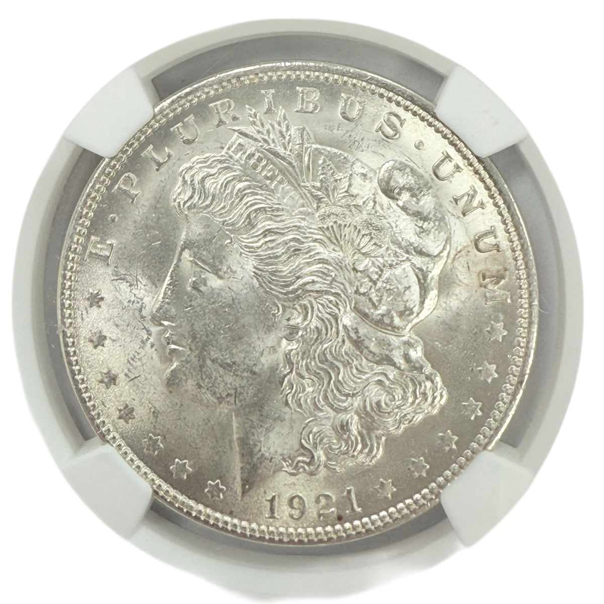 1921 Morgan Silver Dollar NGC MS63